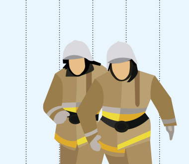 Auf der Grafik ist ein Tablet zu sehen mit einer Abfrage zu der Fragestellung: Haben Sie den schlimmsten Vorfall gemeldet? Im Jahre 2020 antworteten 51,5% mit „ja“, 2023 antworteten 78,4% mit „ja“. 