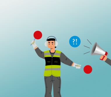 Auf der linken Seite befindet sich ein Balkendiagramm unter der Überschrift „Lärmschwerhörigkeit: Neue Renten 2003–2022 (5-Jahres-Zeiträume)“. In den Jahren 2002 bis 2007 gab es 2551 neue Renten wegen Lärmschwerhörigkeit; von 2008 bis 2012 gab es 1842 neue Renten wegen Lärmschwerhörigkeit; von 2013 bis 2017 gab es 1361 neue Renten wegen Lärmschwerhörigkeit; von 2018 bis 2022 gab es 1125 neue Renten wegen Lärmschwerhörigkeit. 